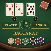 RoboCat Casino - Baccarat Table Game - Classic Casino